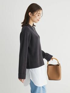 ニットドッキングチュニック